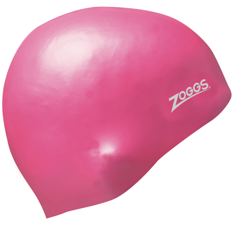 Zoggs Easy Fit Moulded Silicone Swimming Cap | Pink