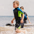 Gul Response 3/2mm Junior Shortie Wetsuit - Navy Lime