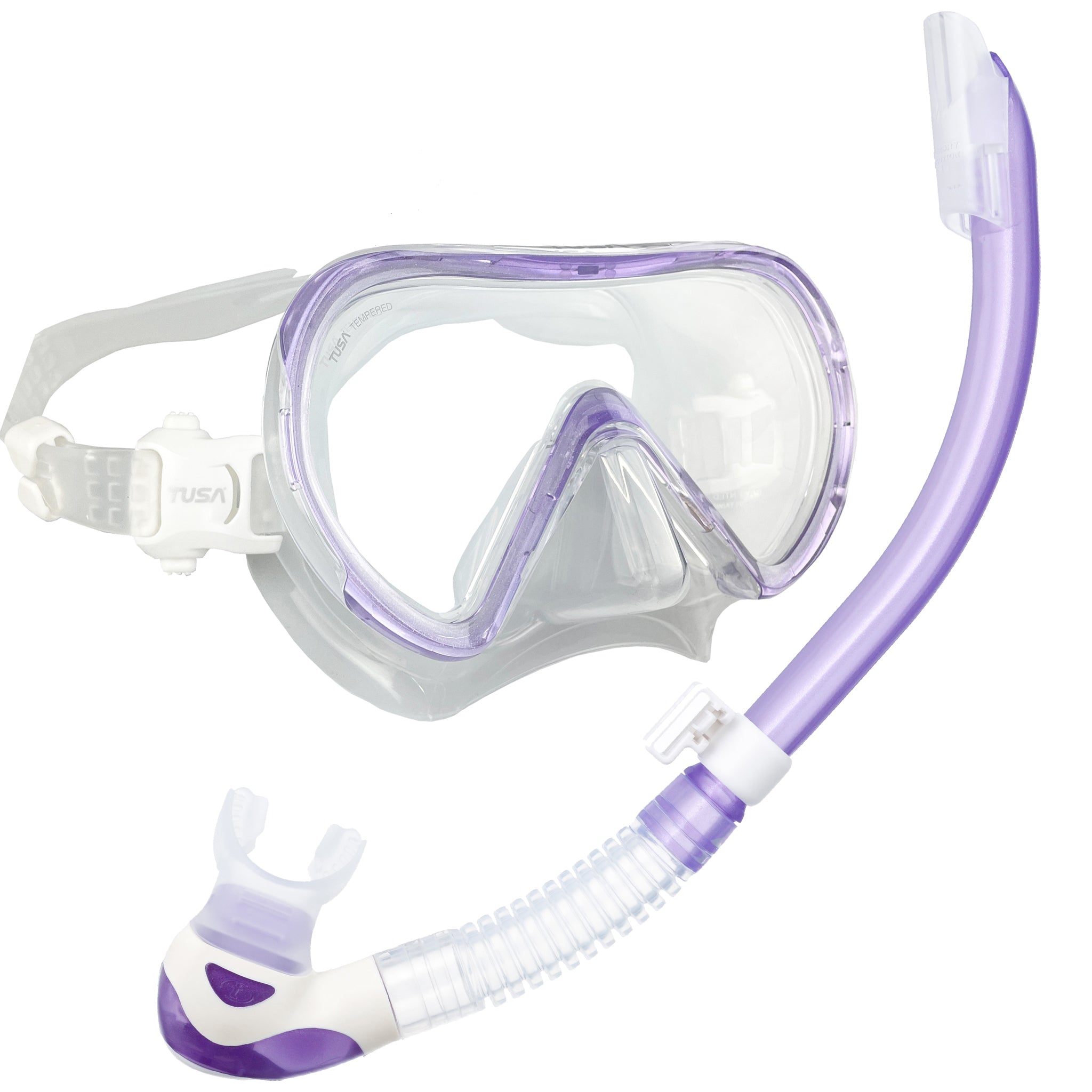 TUSA Ino Diving and Snorkelling Mask with Tusa Platina II Hyperdry Snorkel