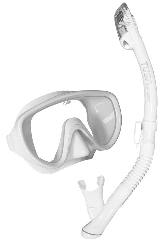 TUSA SPORT UC1625 Mask and Snorkel Set ADULT Black Series